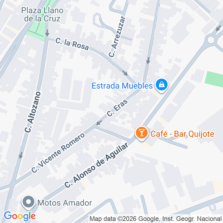 Código postal de Calle Eras en Aguilar de la Frontera