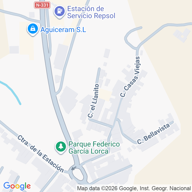 Código postal de Calle Llanito (el) en Aguilar de la Frontera