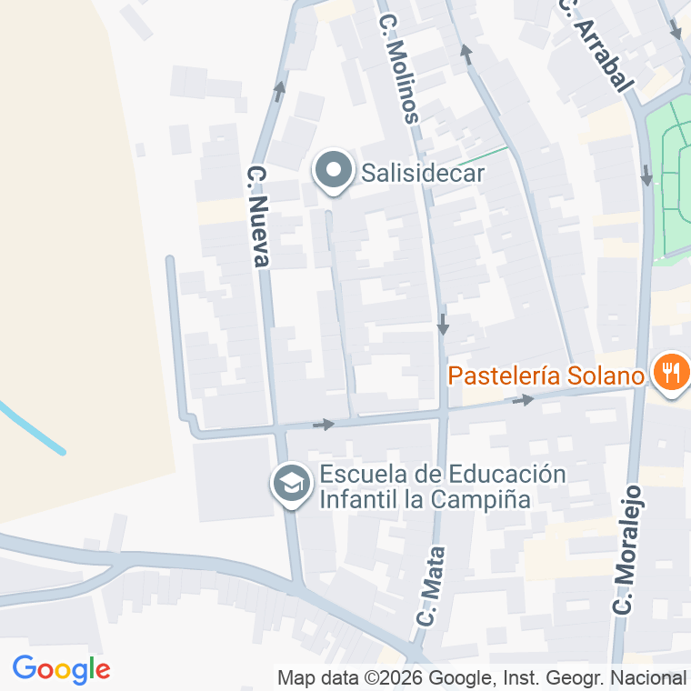 Código postal de Calle San Roque en Aguilar de la Frontera