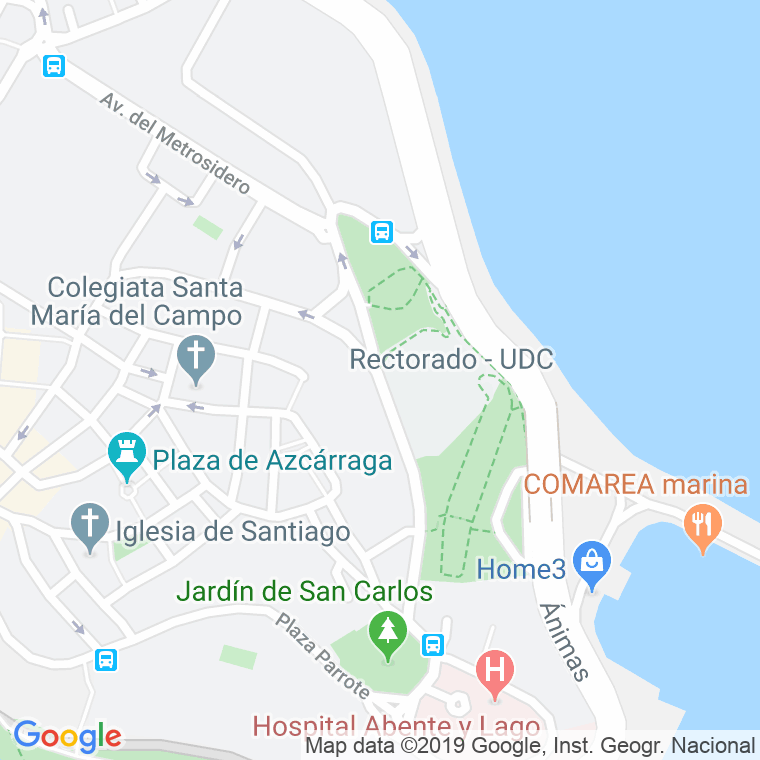 Código Postal calle Maestranza en A Coruña