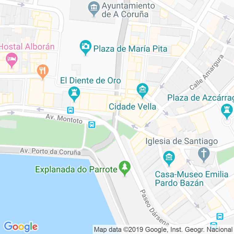 Código Postal calle Maria Barbeito en A Coruña