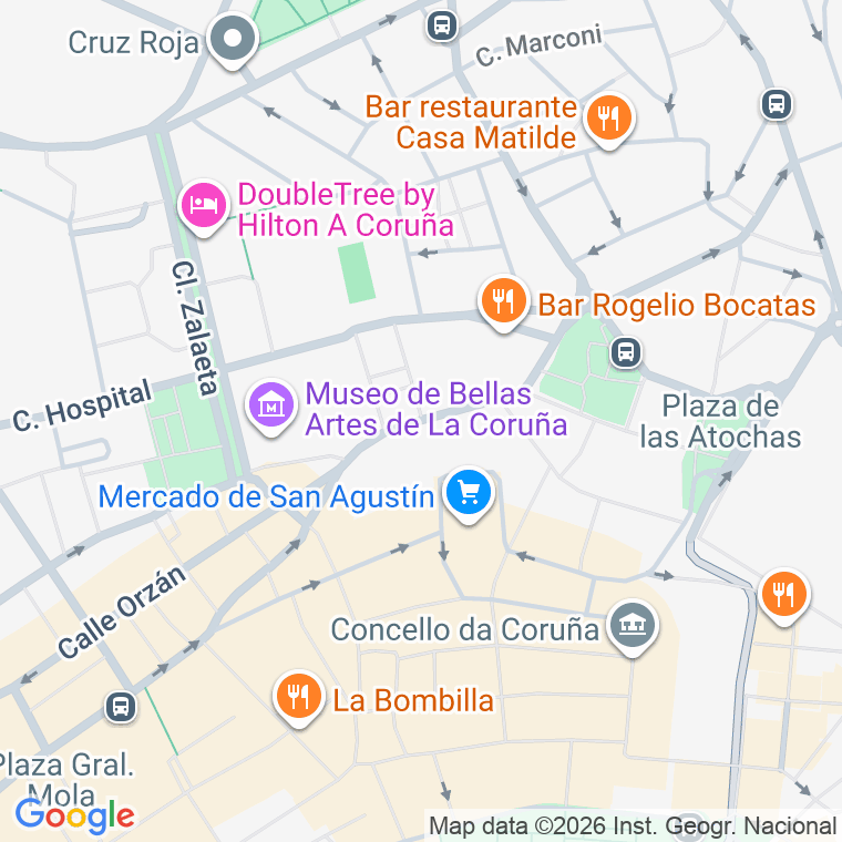 Código postal de Panaderas en A Coruña
