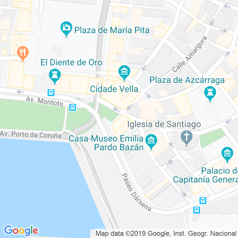 Código Postal calle Puerta Real en A Coruña