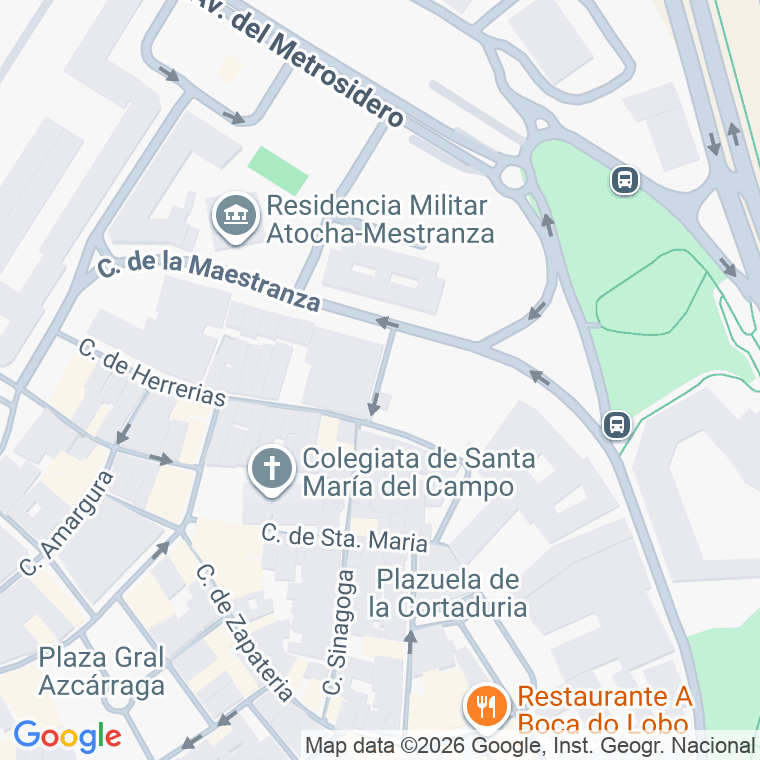 Código postal de San Benito, Callejon en A Coruña