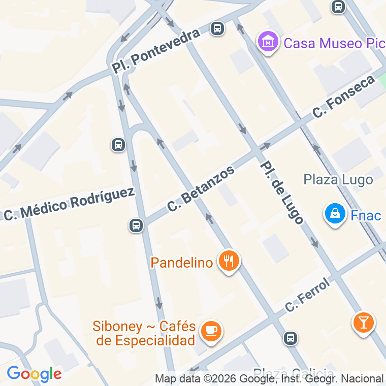 Código postal de Betanzos en A Coruña