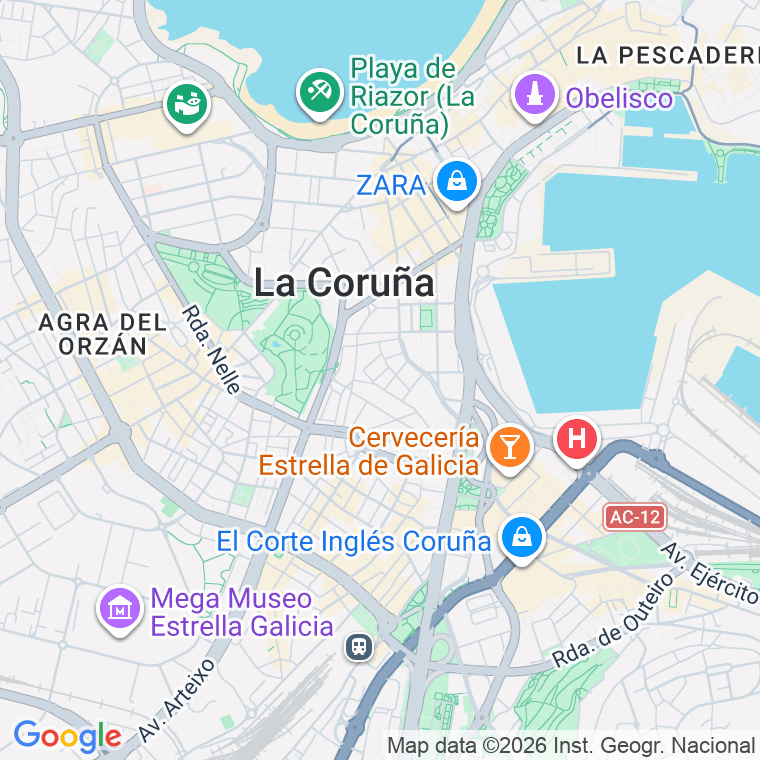 Código postal de Industrial en A Coruña