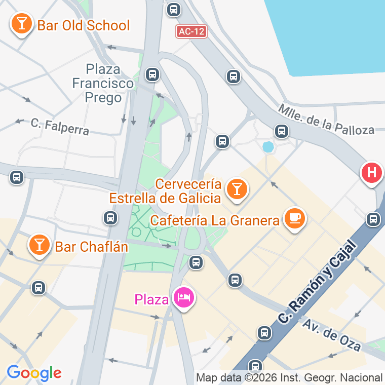 Código postal de Fernandez Latorre en A Coruña