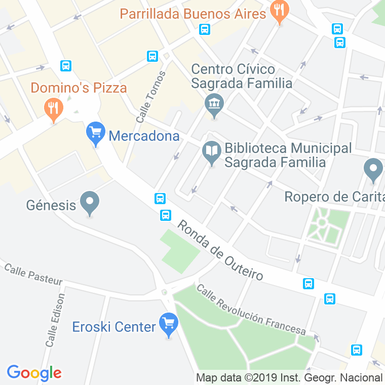 Código Postal calle Antonio Pereira en A Coruña
