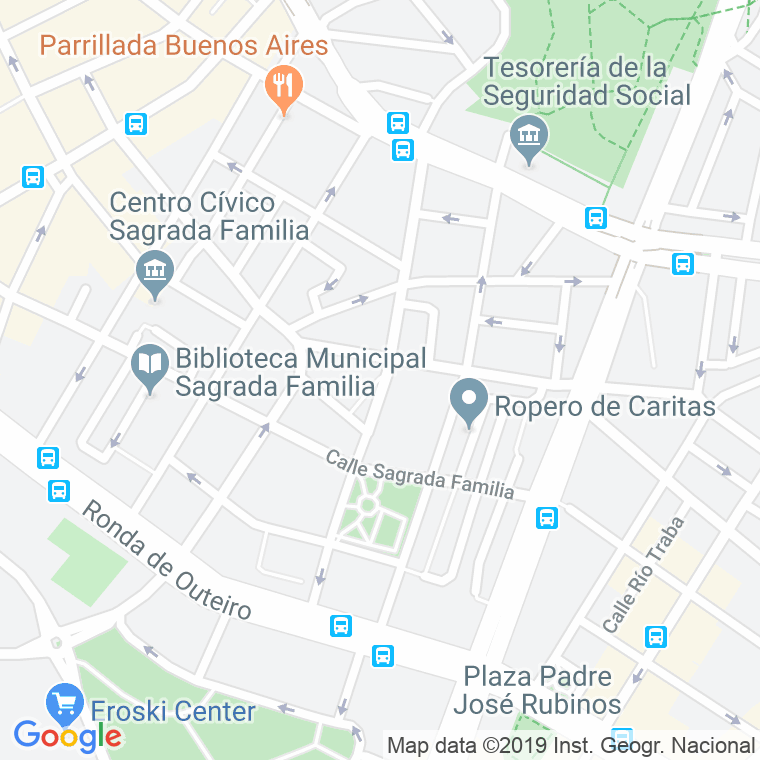 Código Postal calle Nuestra Señora De Fatima en A Coruña