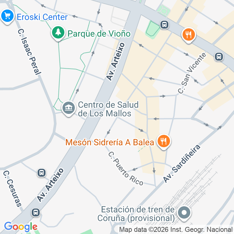 Código postal de Pedroso en A Coruña