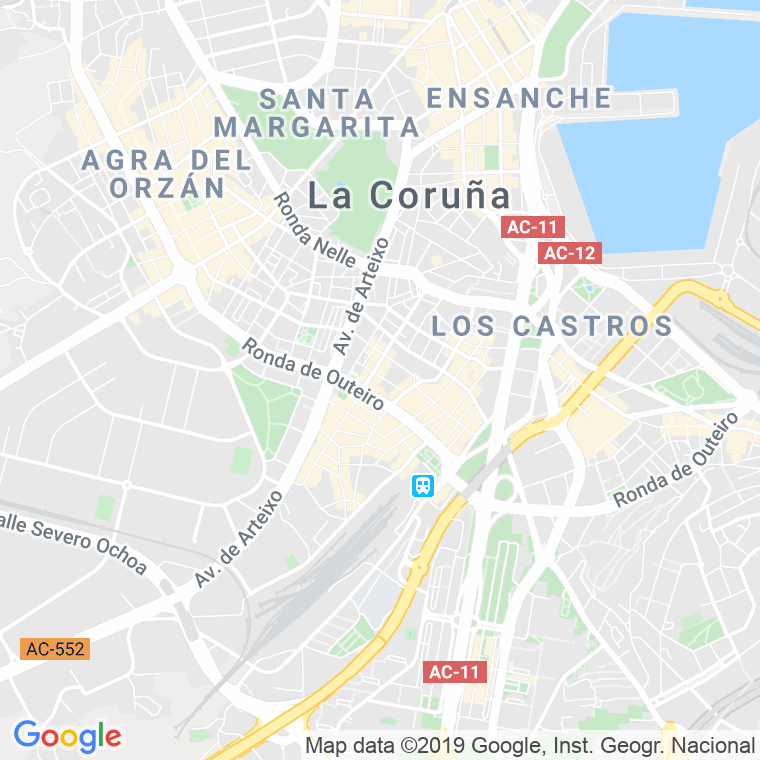 Código Postal calle Puentedeume en A Coruña