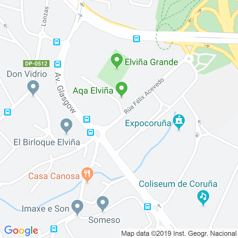 Código Postal calle Felix Acevedo en A Coruña