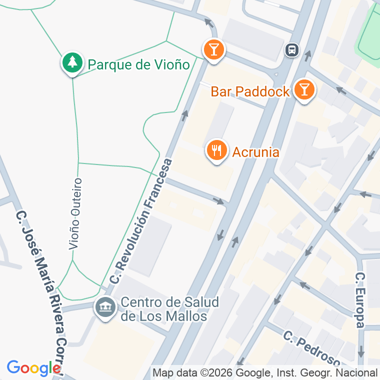 Código postal de Calle Enciclopedia Francesa en Grela (la)