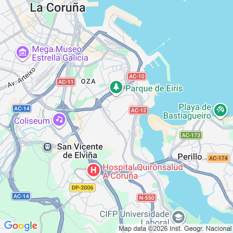 Código postal de Brasil en A Coruña