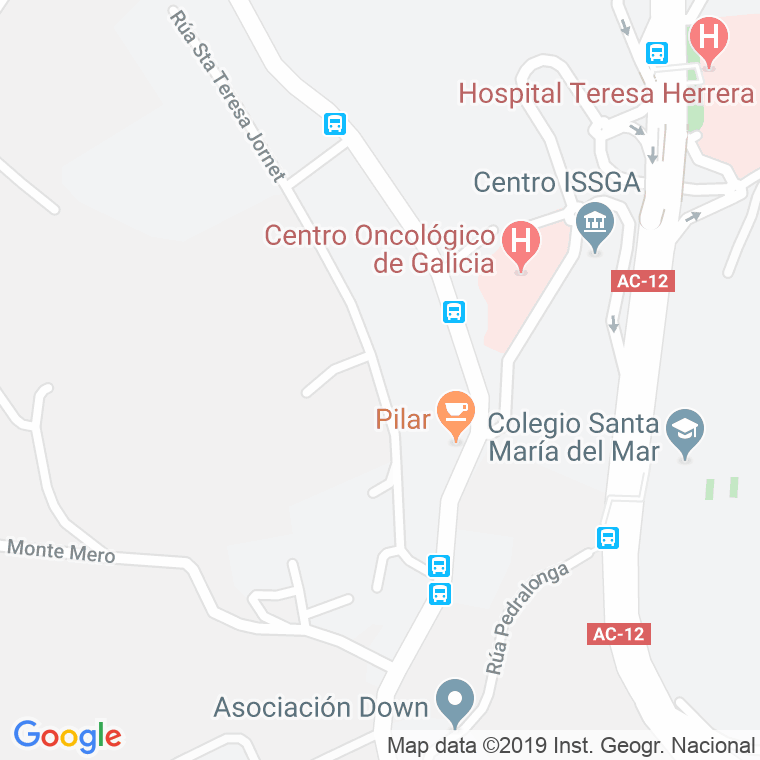 Código Postal calle Lazaro Cardenas en A Coruña