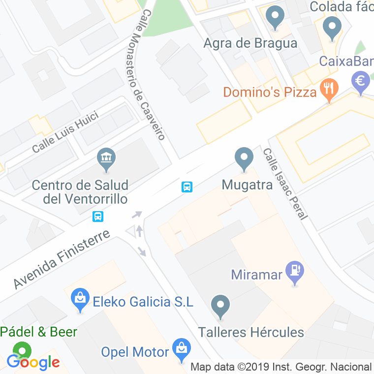 Código Postal calle Poligono Del Ventorrillo en A Coruña
