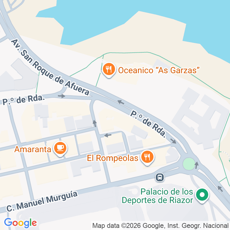 Código postal de Almirante Vierna en A Coruña