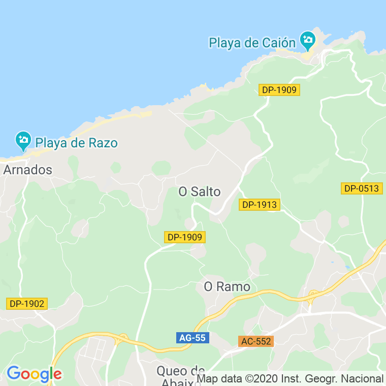 Código Postal de Casarelas en Coruña