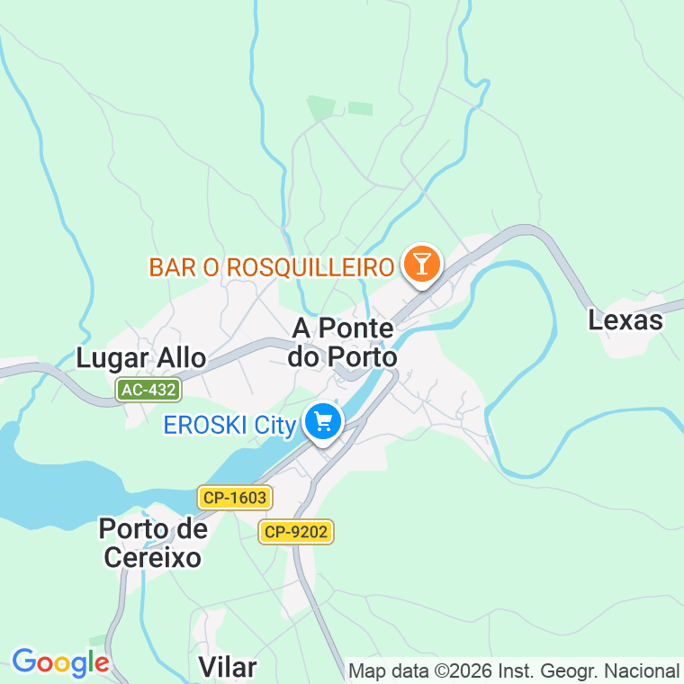 Código postal de Curro (ponte Do Porto) en Coruña