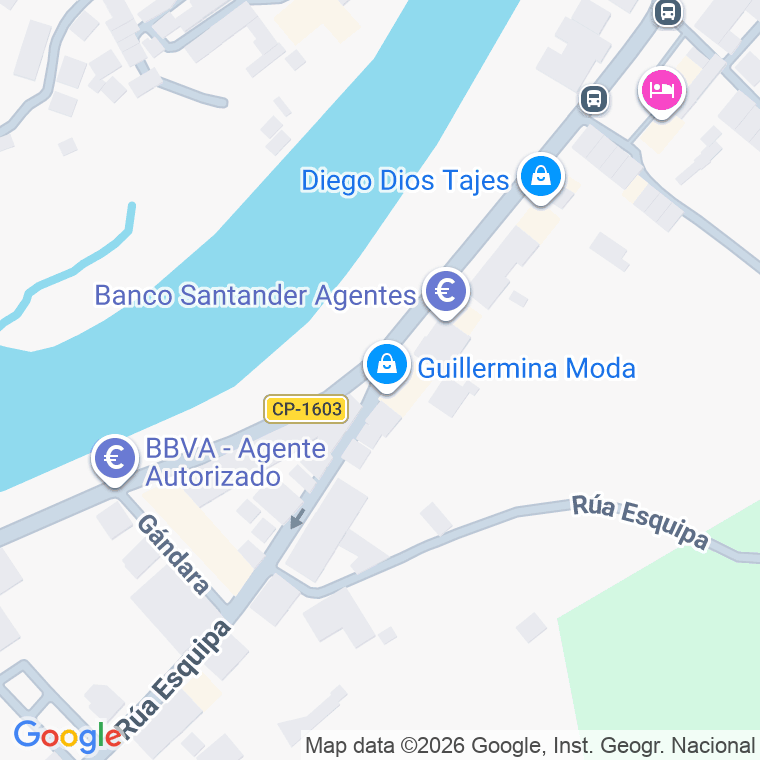 Código postal de Esquipa (ponte Do Porto) en Coruña