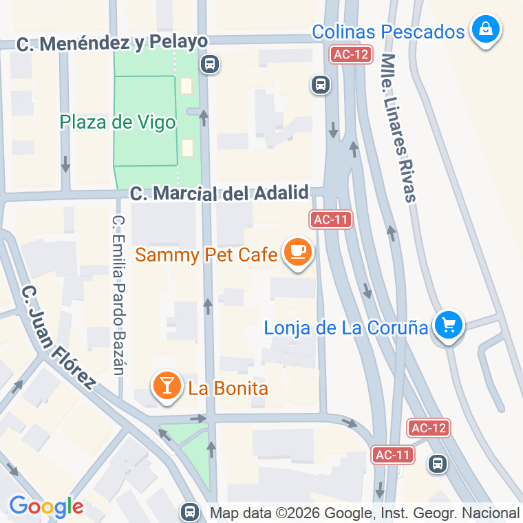 Código postal de Barreiro (pastoriza) en Coruña