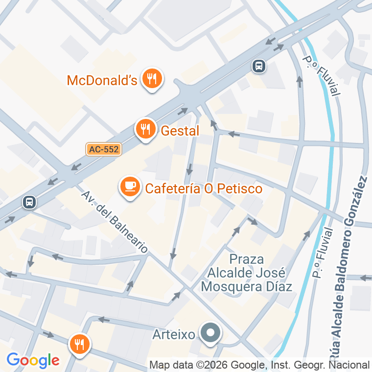Código postal de Rua Medico Amenedo Casabella en Arteixo