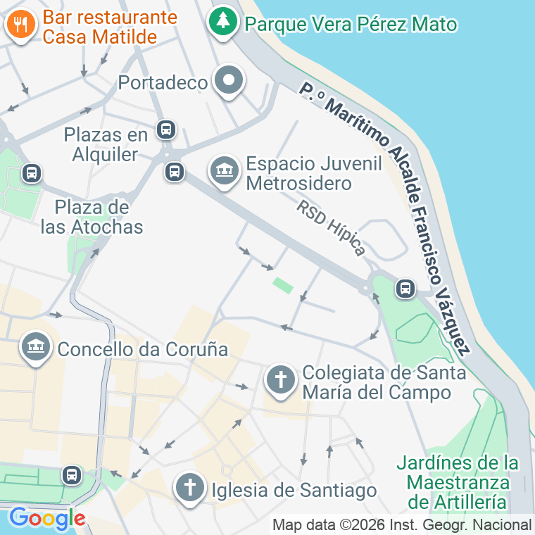 Código postal de Campo Da Vila en Coruña