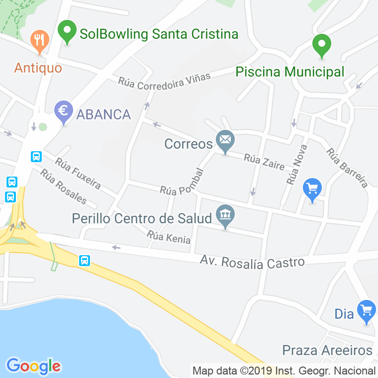 Código Postal de Pombal (Perillo) en Coruña