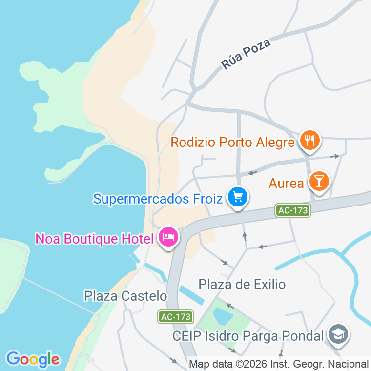 Código postal de Rua Garrucha en Porto Santa Cruz