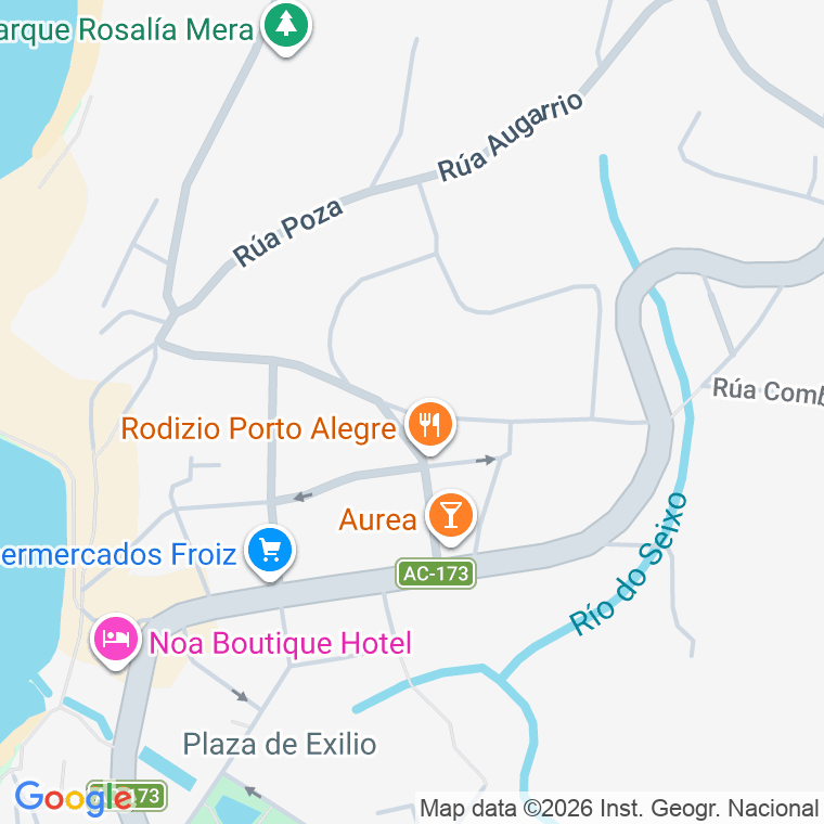 Código postal de Rua Rio Seixo en Porto Santa Cruz