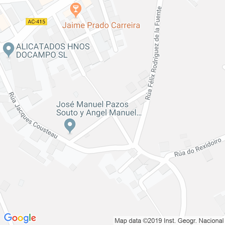 Código Postal de Pedra Grande en Coruña