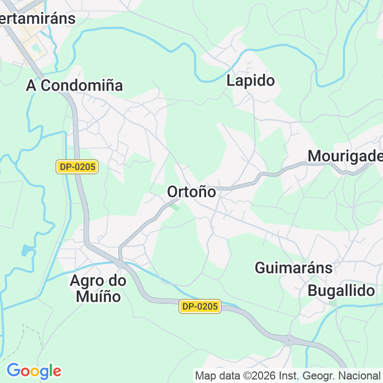 Código postal de Cantalarrana (ortoño) en Coruña