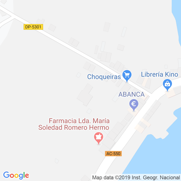 Código Postal de Laxe (Esteiro) (Sta.mariña) en Coruña