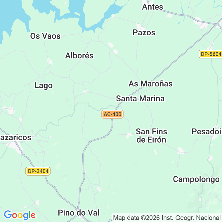 Código postal de Mazaricos en Coruña