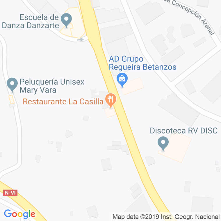 Código Postal de Casilla, A en Coruña