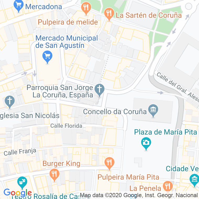 Código Postal de Igrexa (Deveso) en Coruña