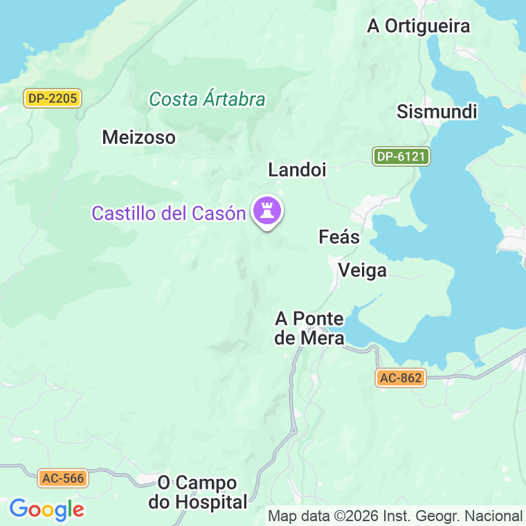 Código postal de Cotiño (san Adrian) en Coruña