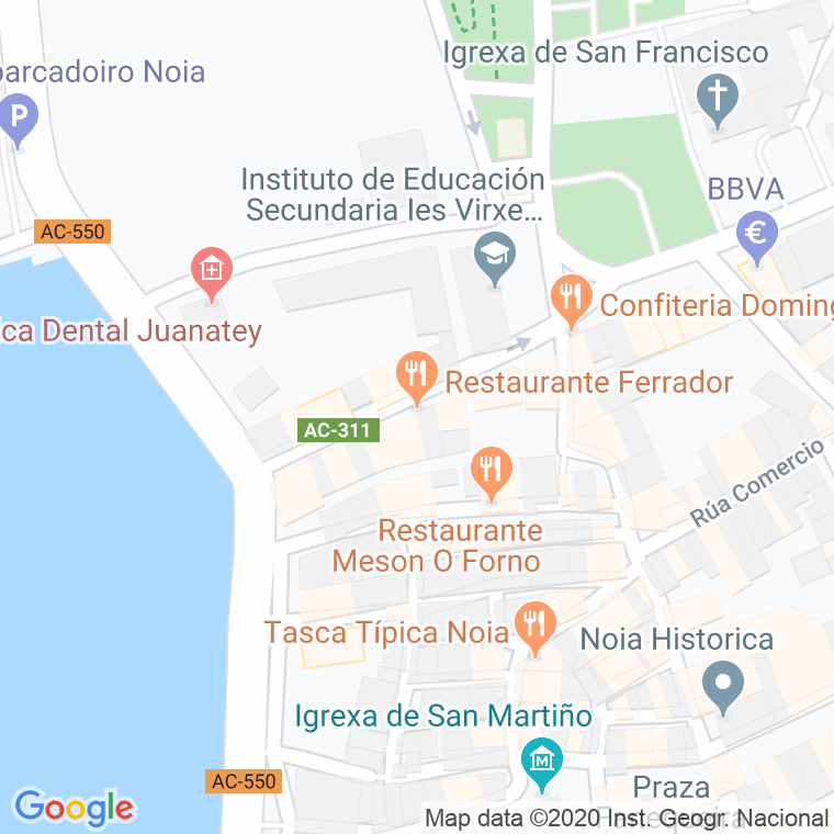 Código Postal de Ferrador en Coruña
