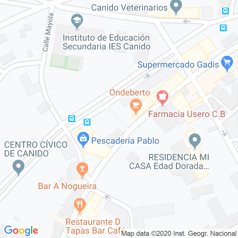 Código Postal calle Corral De Chapon en Ferrol