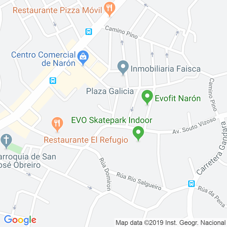 Código Postal calle Dez De Marzal en Ferrol