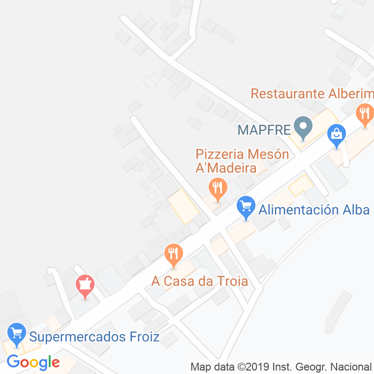 Código Postal calle Mirador en Ferrol