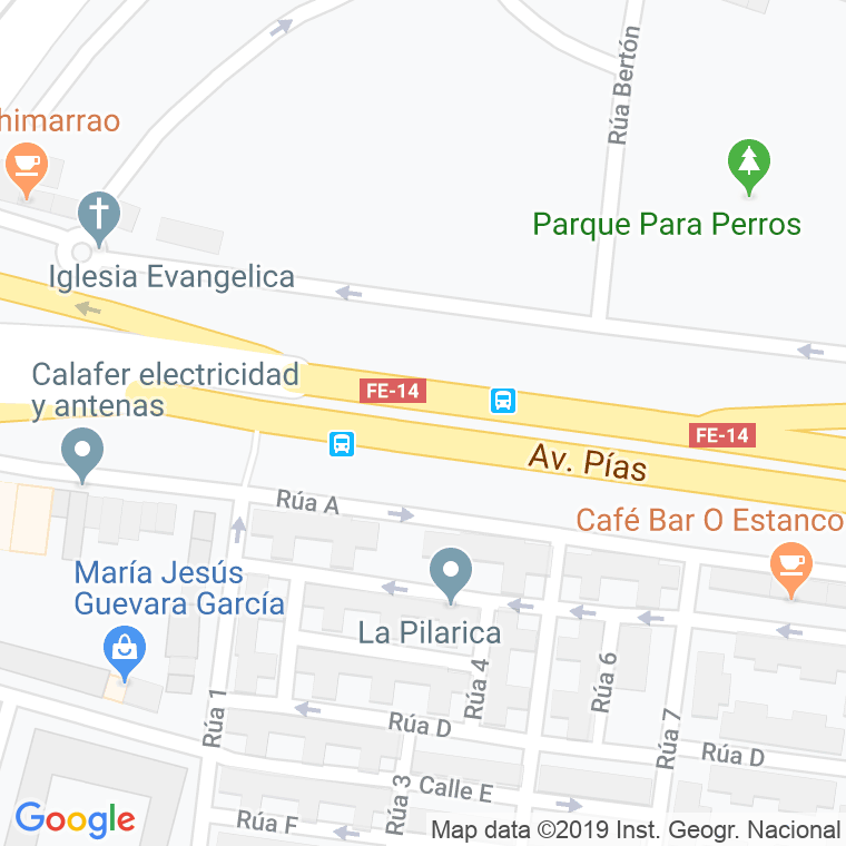 Código Postal calle Bazan, De, viviendas en Ferrol