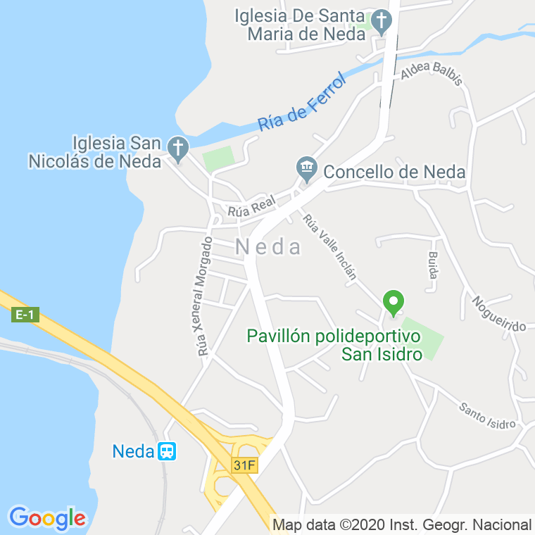 Código Postal de Murallon (Neda) en Coruña