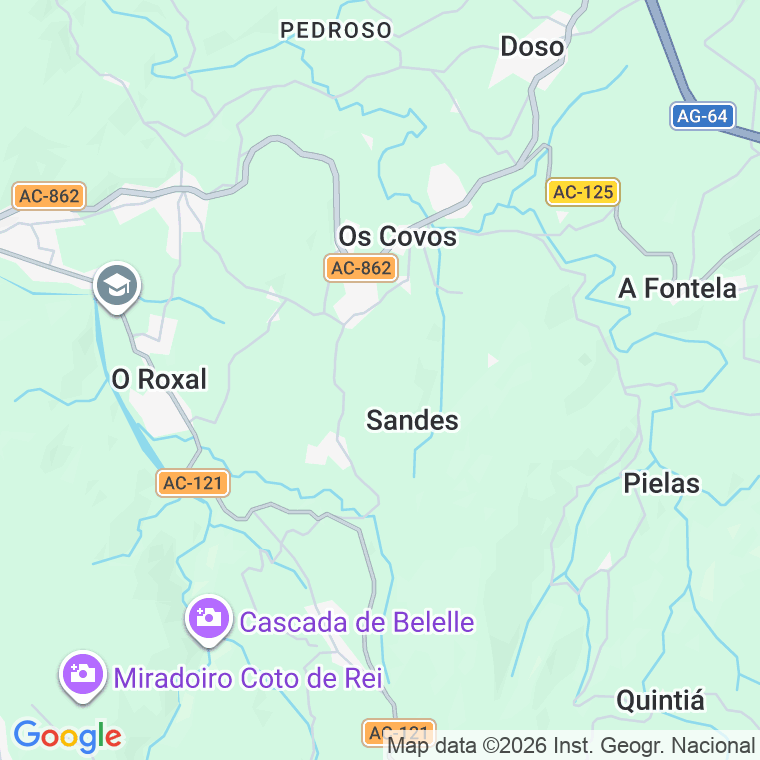 Código postal de Atrio (neda) en Coruña
