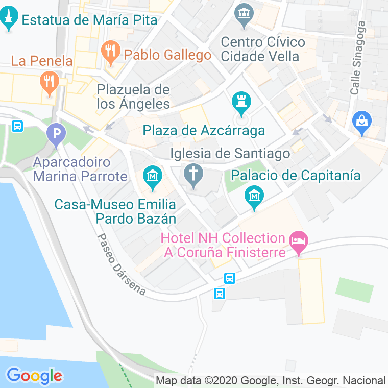 Código Postal de Iglesiavieja en Coruña