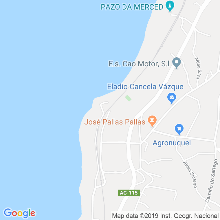 Código Postal de Puntal De Abaixo en Coruña