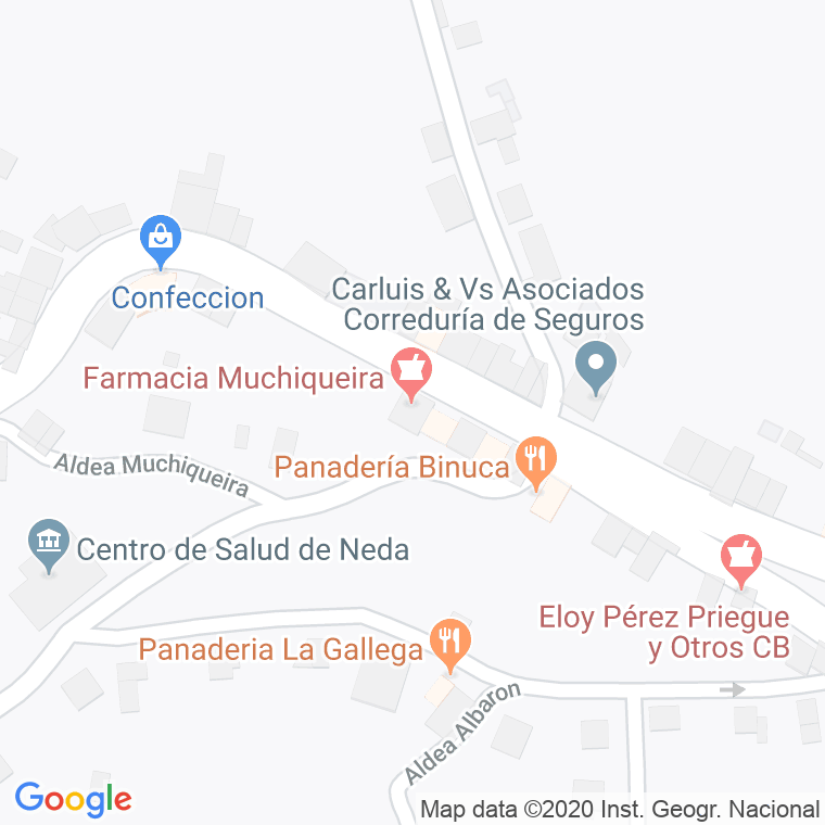 Código Postal de Muchiqueira en Coruña