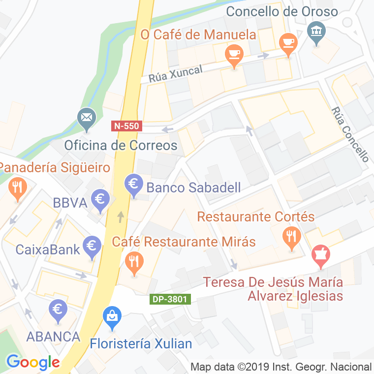 Código Postal de Camiño Real en Coruña