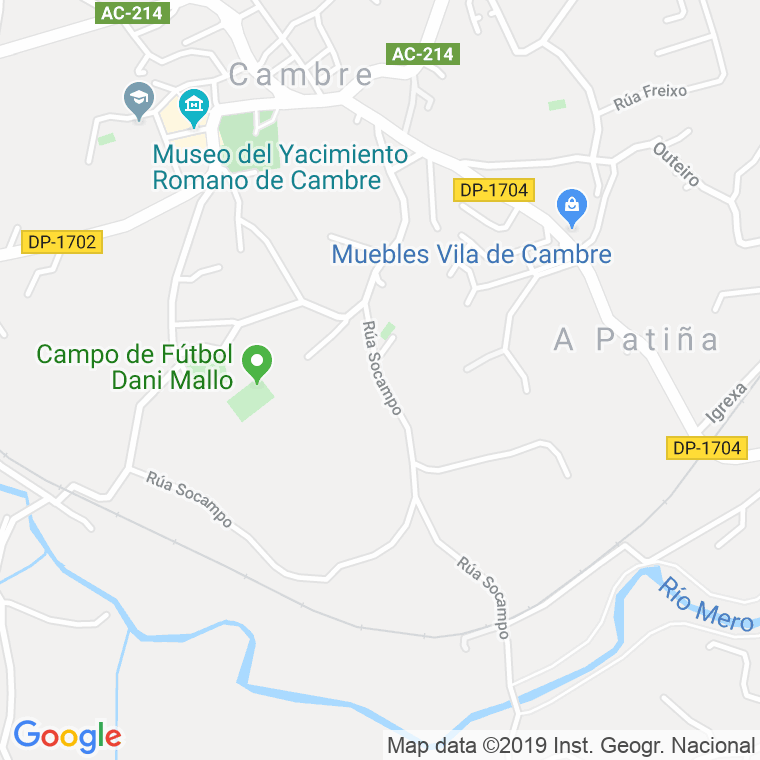 Código Postal de Socampo en Coruña