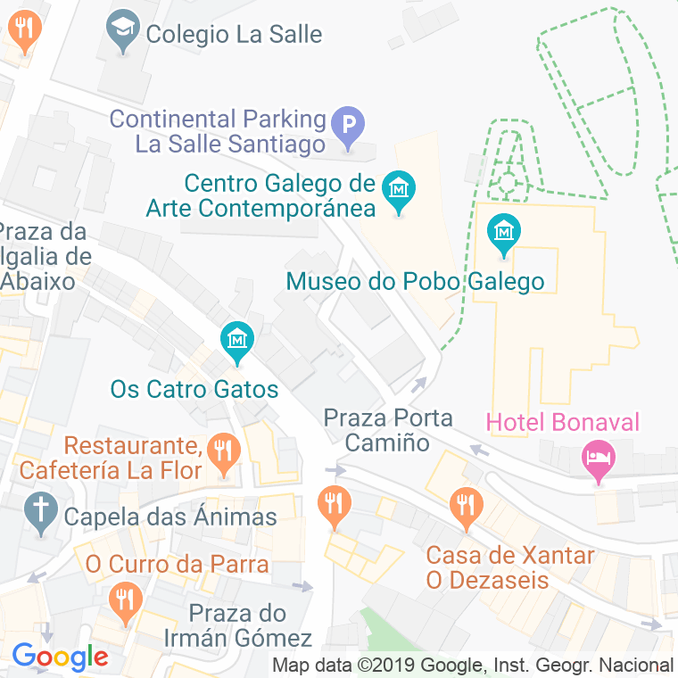 Código postal de Caramoniña, De, Ruela en Santiago de Compostela